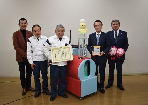 スヌーズレン贈呈